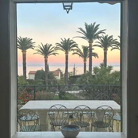 Luxury Pool & Sea View Вилла Ницца